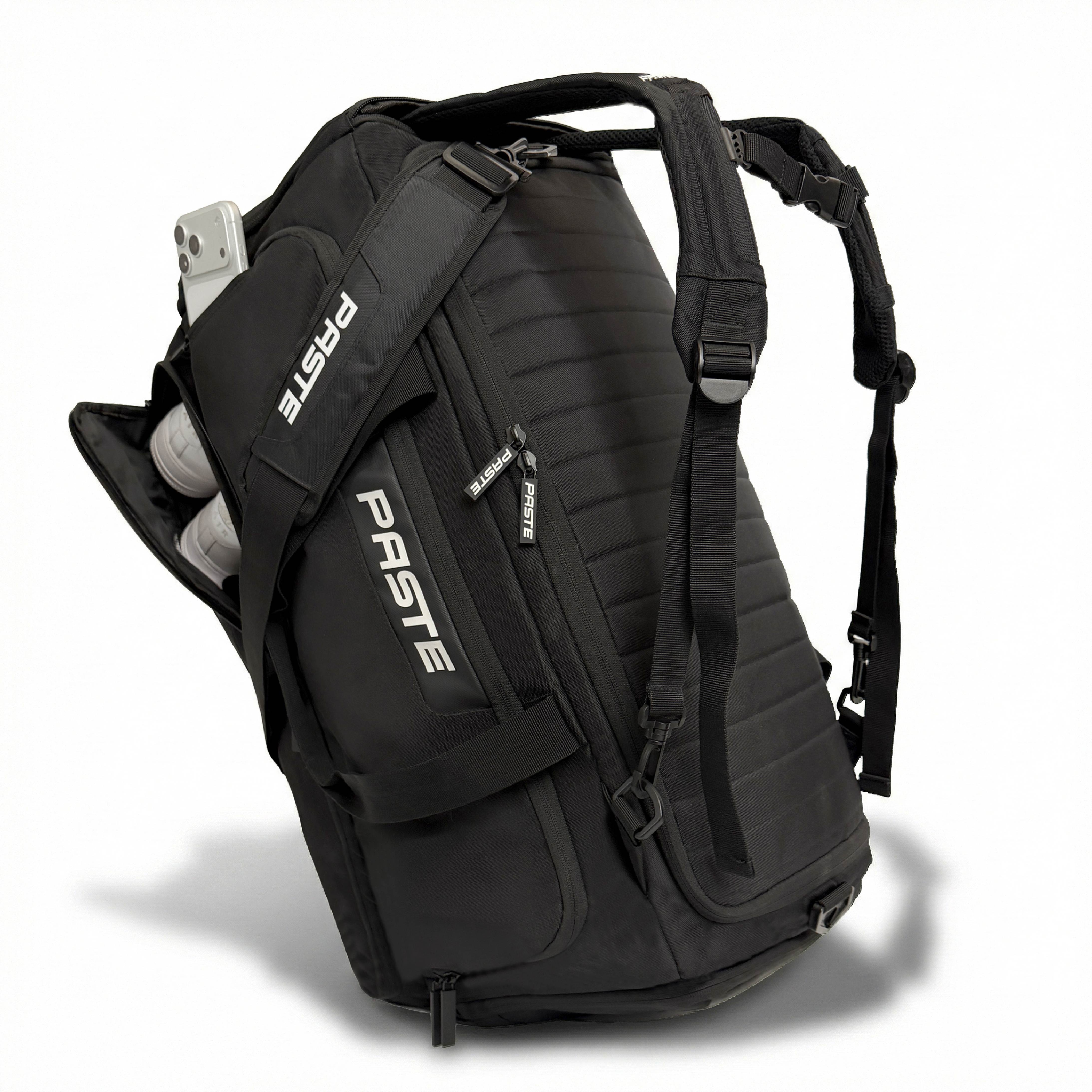 GRIPMODE Sports Bag With Large Shoe Compartment, Wet Compartment, Backpack Function - View #5
