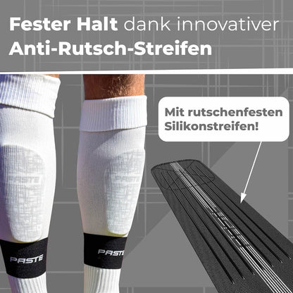 Schienbeinschonerhalter mit Silikonstreifen