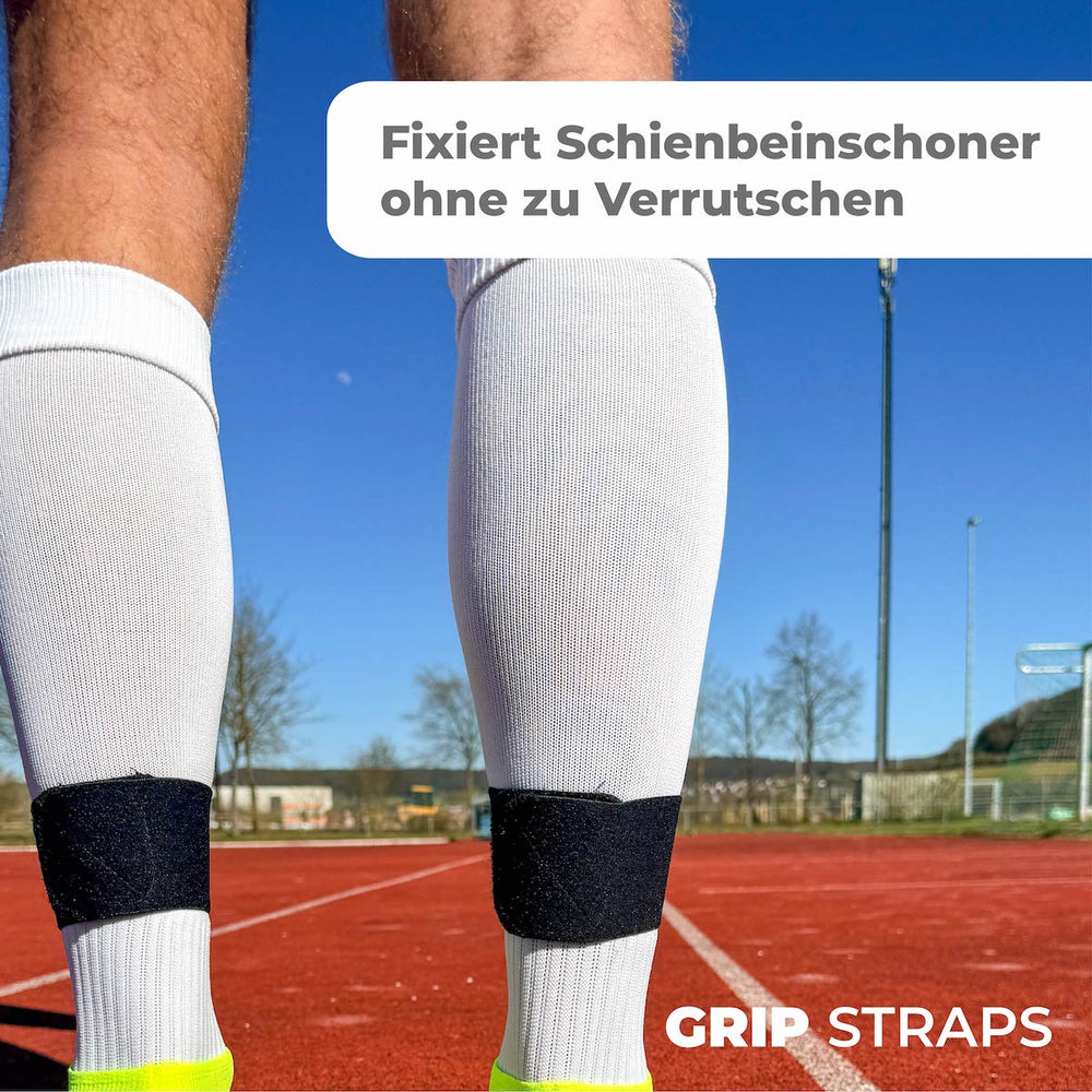 Schienbeinschonerhalter mit Silikonstreifen