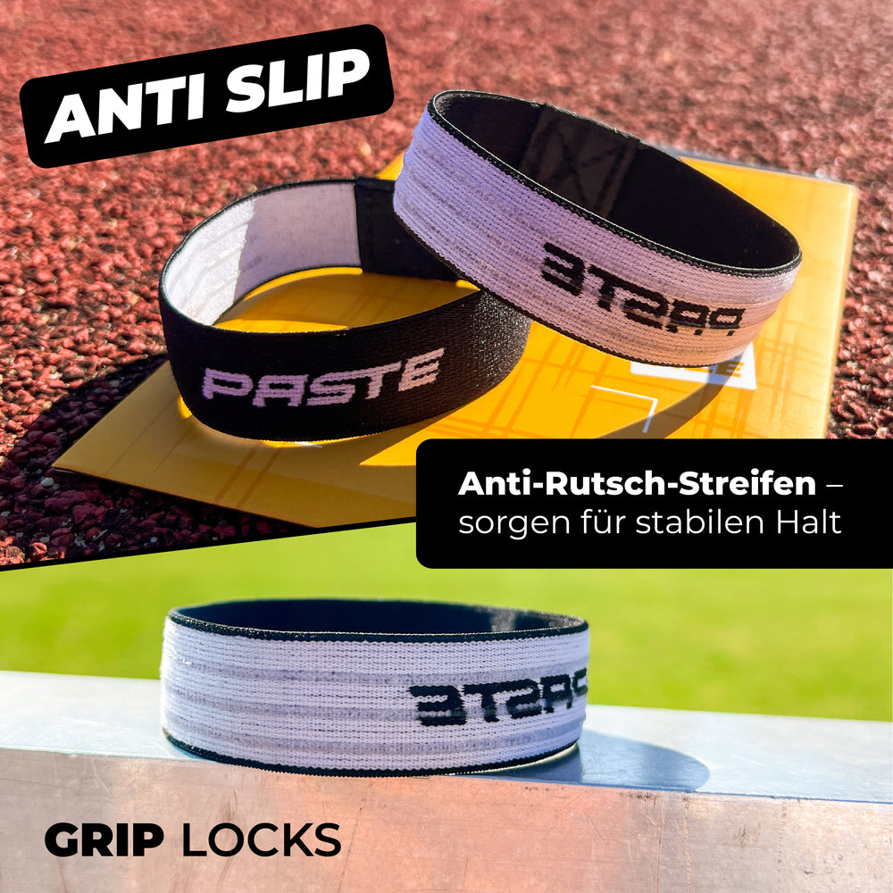 Bånd til fastgørelse af snørebånd til børn