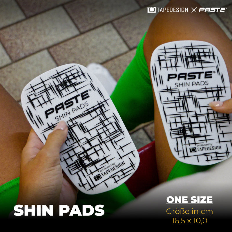 TAPEDESIGN x PASTE Set – Classic Socks, Shin Pads, Grip Tapes