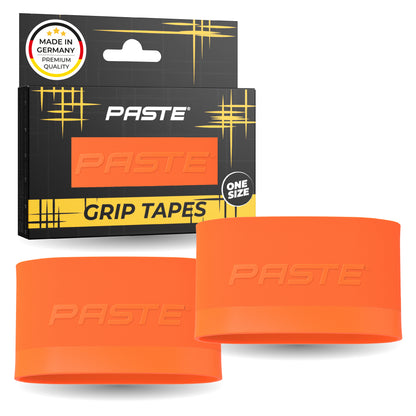 PASTE® Protège-tibias en silicone pour homme et enfant - Orange