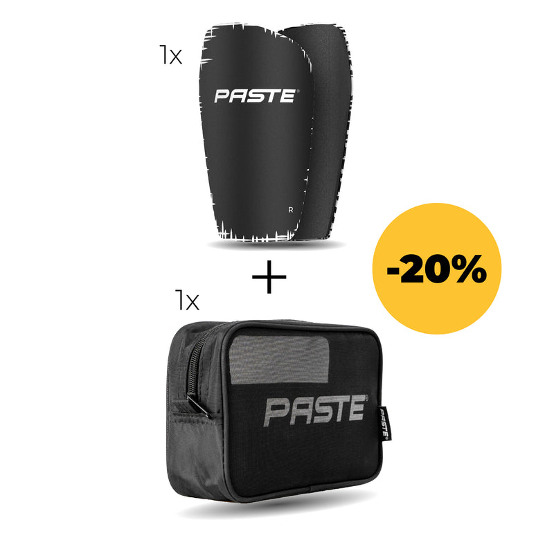 PASTE Set – Schienbeinschoner GENERIC, Aufbewahrungstasche