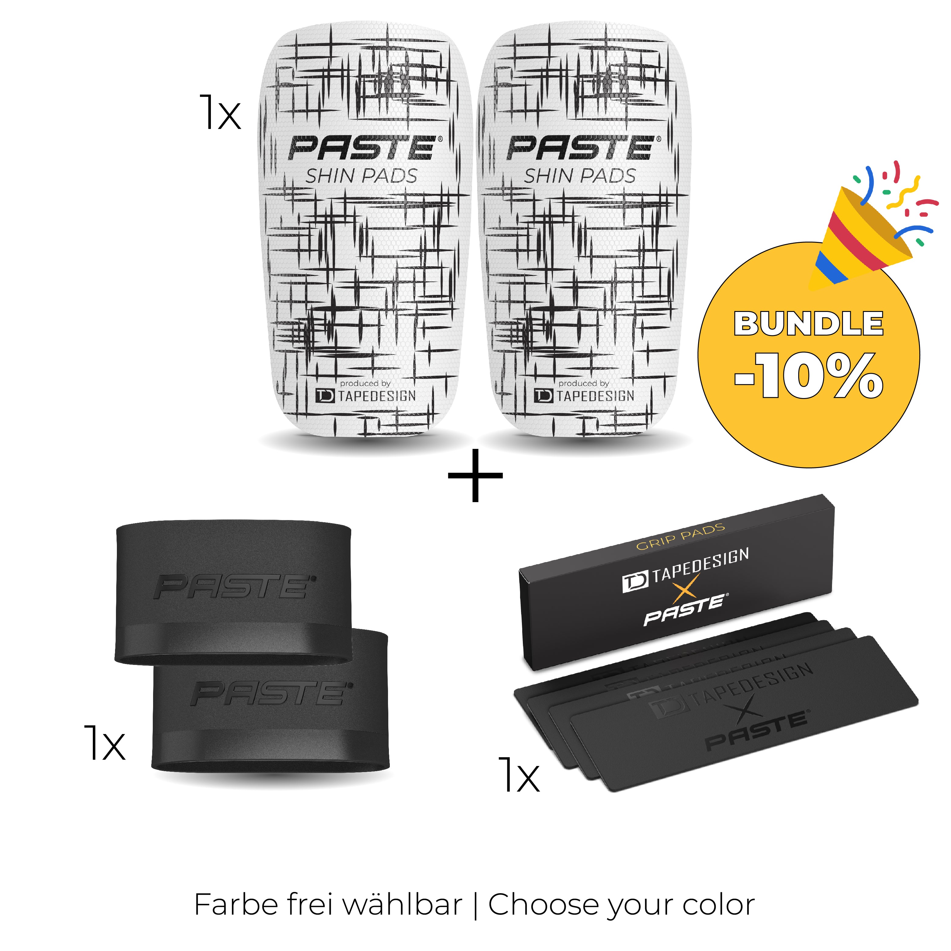 PASTE Set Grip Tapes, Shin Guards, Grip Pads PASTE®