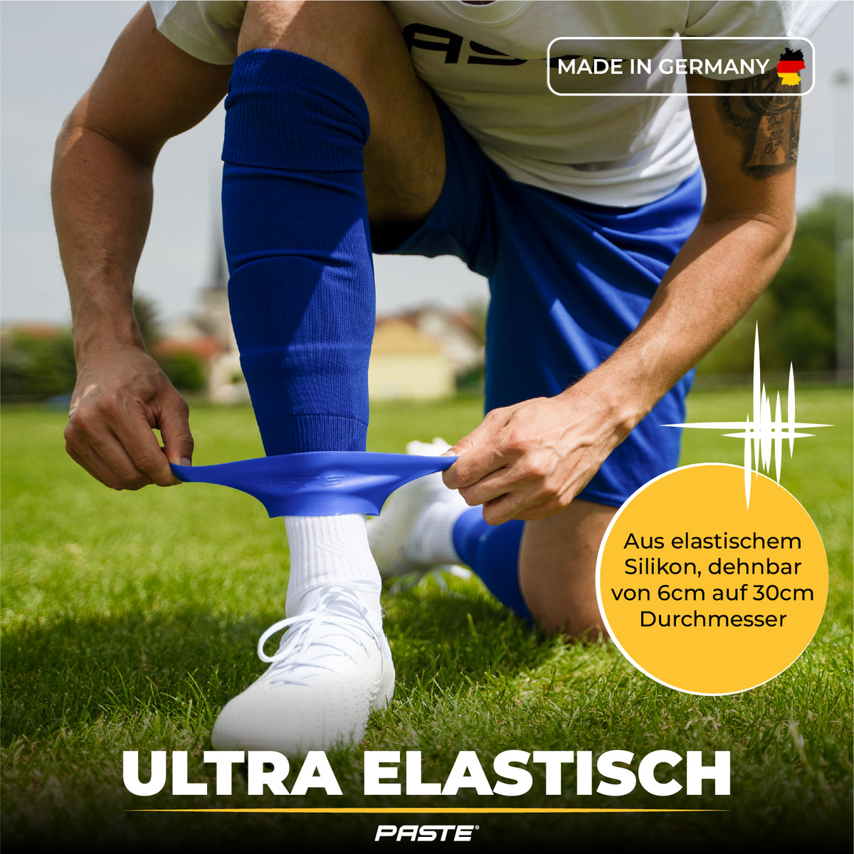 Protège-Tibias PASTE® Ultra Légers Et Formables - Pour Football Hommes Femmes Enfants