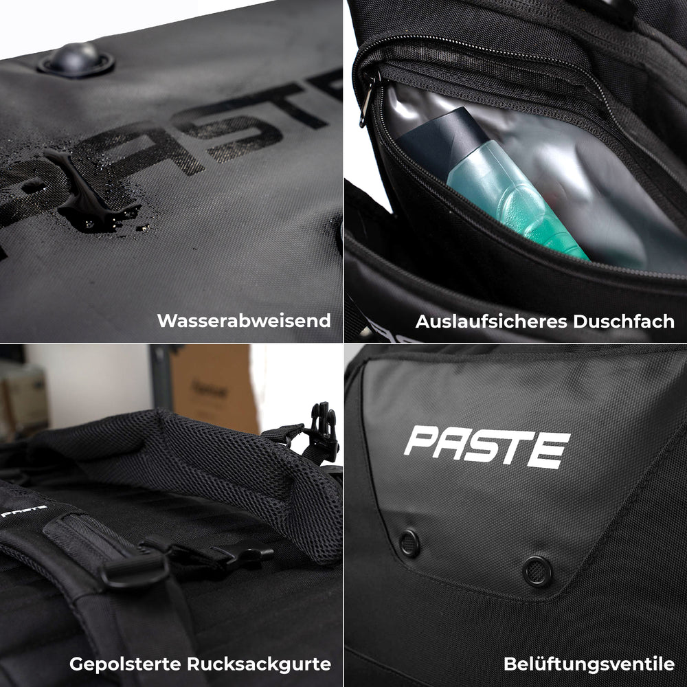 ALL IN PRO Sporttasche mit Schuhfach & Rucksackfunktion