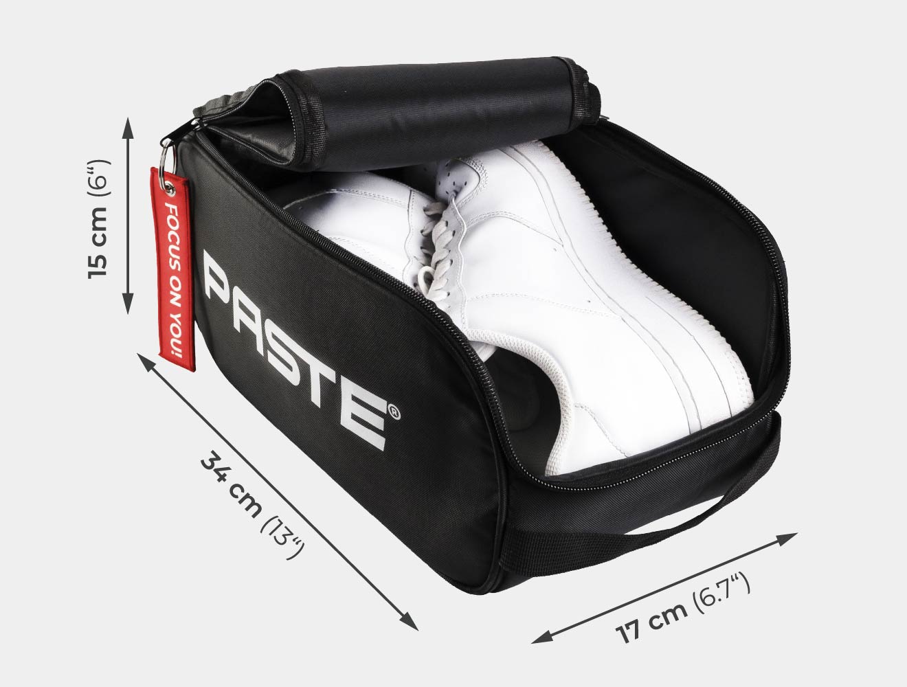PASTE Schuhtasche zur Aufbewahrung von Sportschuhen.